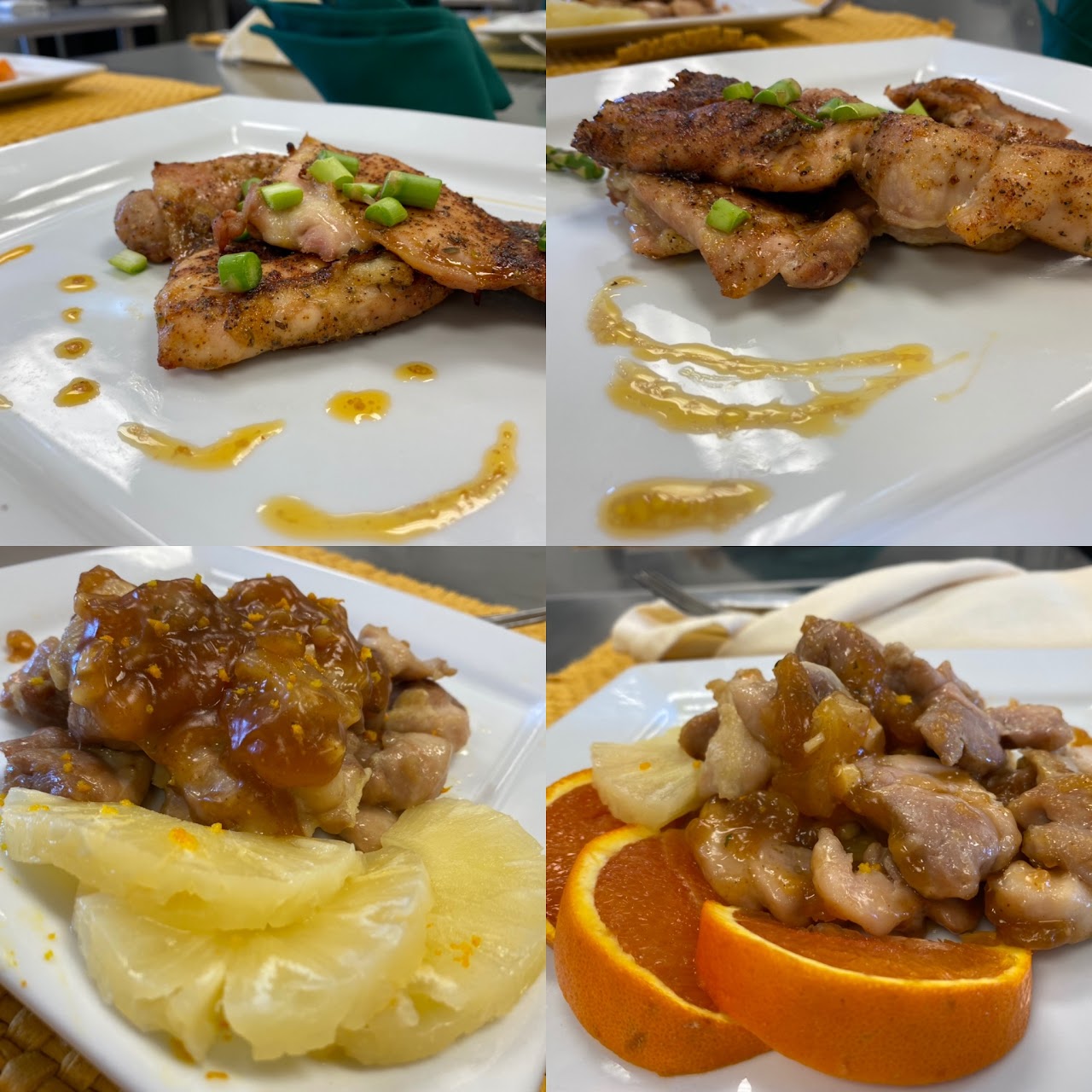 Meals made in the culinary kitchen